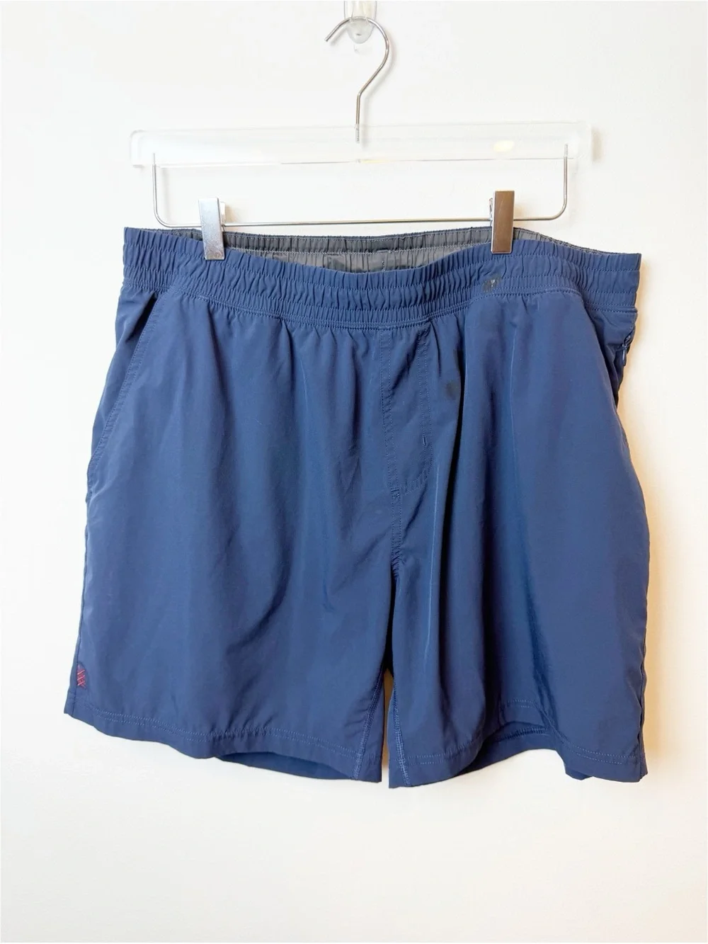 Rhone | Men's Navy Blue Lined Athletic Training Shorts